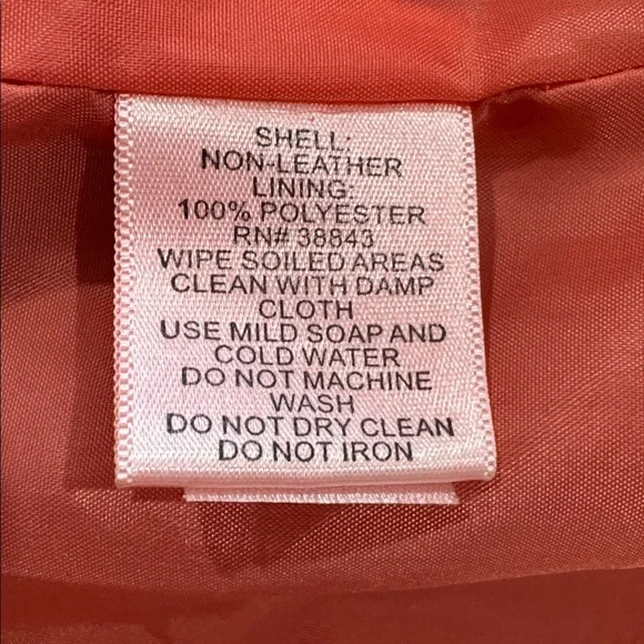 Bar III Jacket Womens Size M Tangerine Moto Biker Asym Zip Quilted Short - Picture 10 of 10